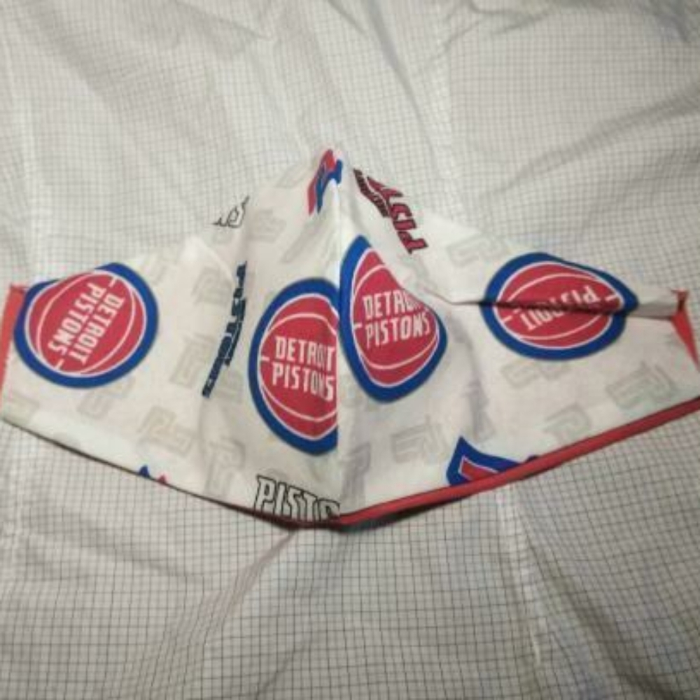 Detroit Pistons Face Mask